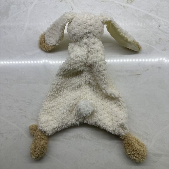 Mary Meyer Bunny Rabbit Plush Ivory Tan Lovey Fleece 12" Baby Toy Oatmeal - Picture 6 of 6